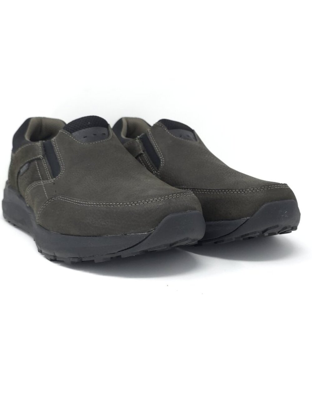 New Nunn Bush Excursion Charcoal Waterproof Moc Toe Slip-On Men’s 11M - Picture 2 of 8